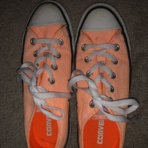 Orange converse